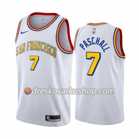 Muški NBA Dres Golden State Warriors Eric Paschall 7 Nike 2019-20 Classic Edition Swingman